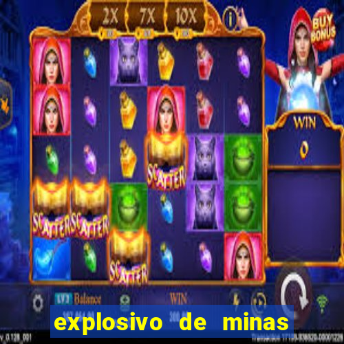 explosivo de minas 3 letras